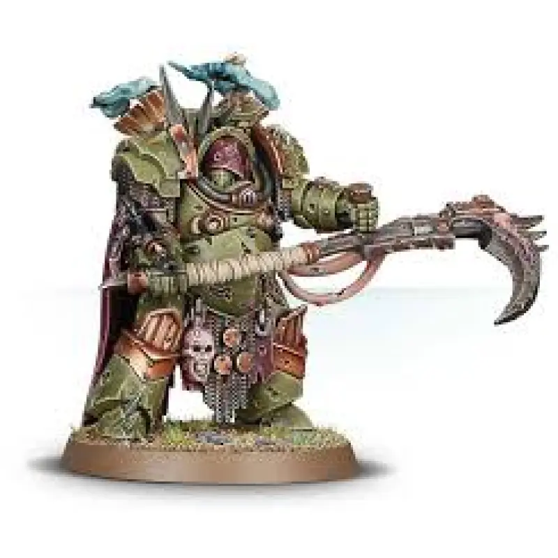 Deathshroud bodyguard, death guard, warhammer 40k, games workshop, model 43-50